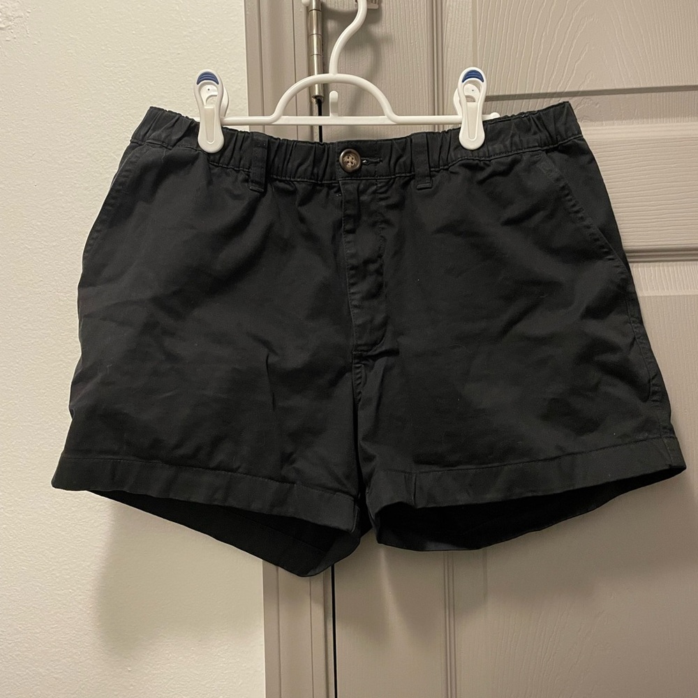 Men’s Chubbies Black Shorts, 4”, Size L